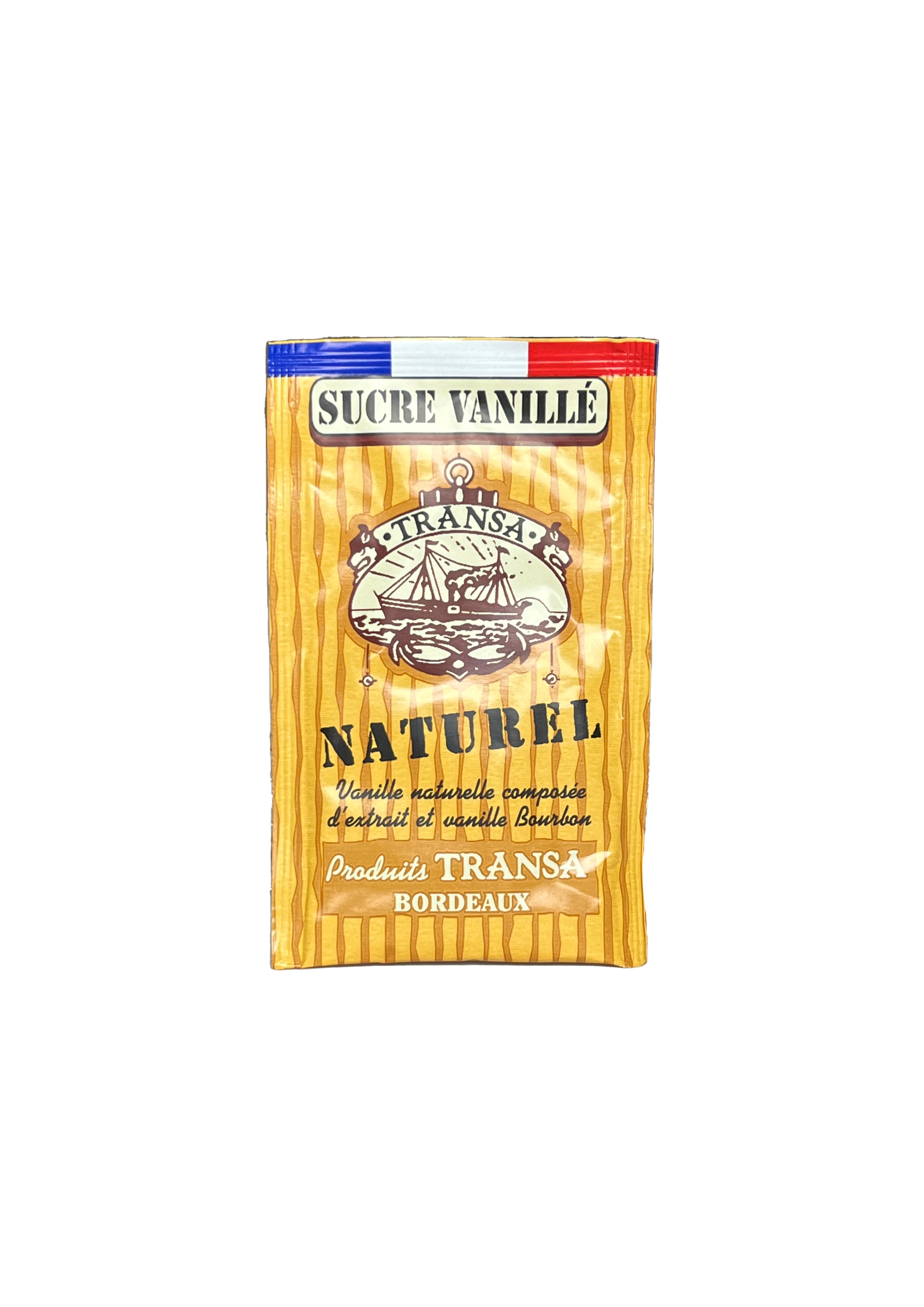 Sucre vanillé naturel TRANSA X 5 (37,5g)
